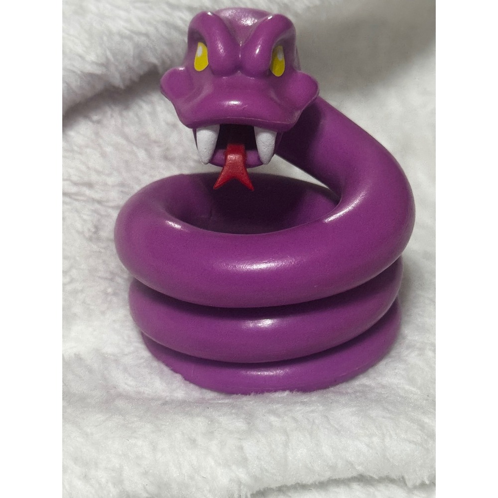 Pokemon Ekans Figure 2017 Wicked Cool Toys Purple Snake DRM170119 Nintendo‎